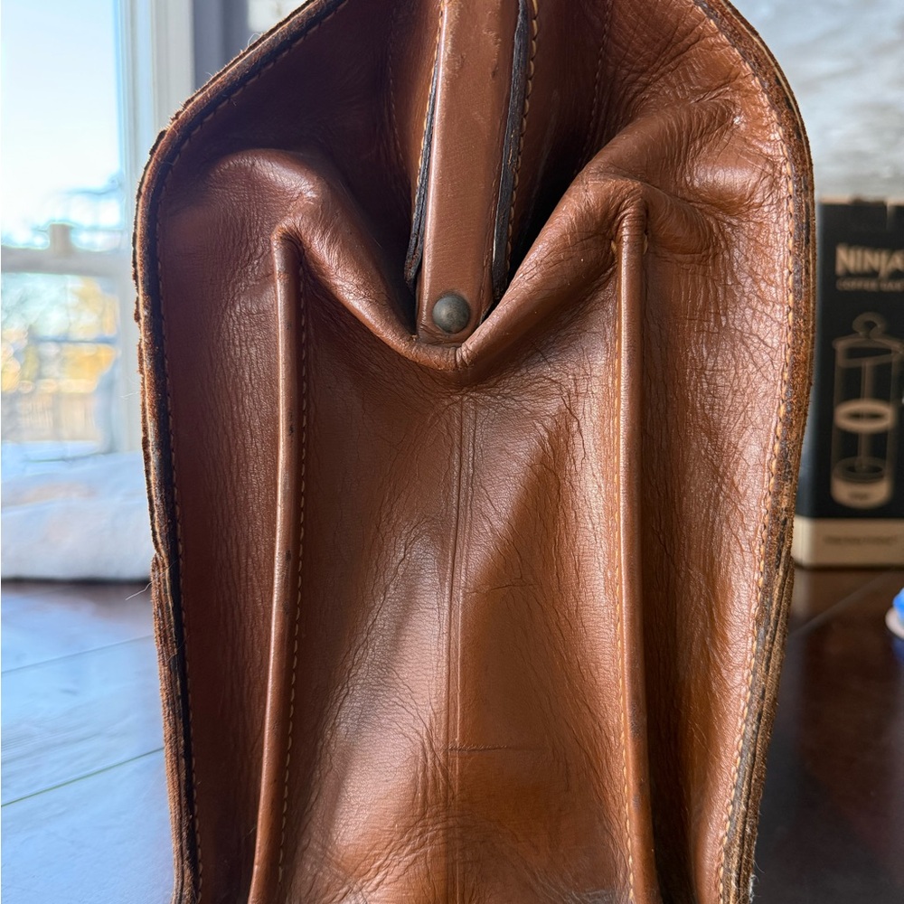 Lawyer’s brown Leather Men's Bag - Picture 5 of 15
